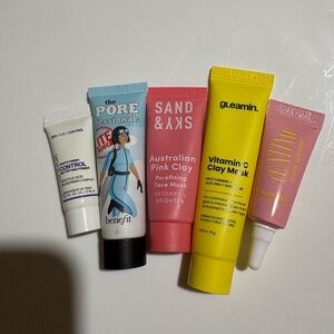 Smashbox Skincare Set with Pink and Yellow Accents
